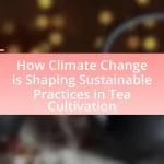 How Climate Change is Shaping Sustainable Practices in Tea Cultivation