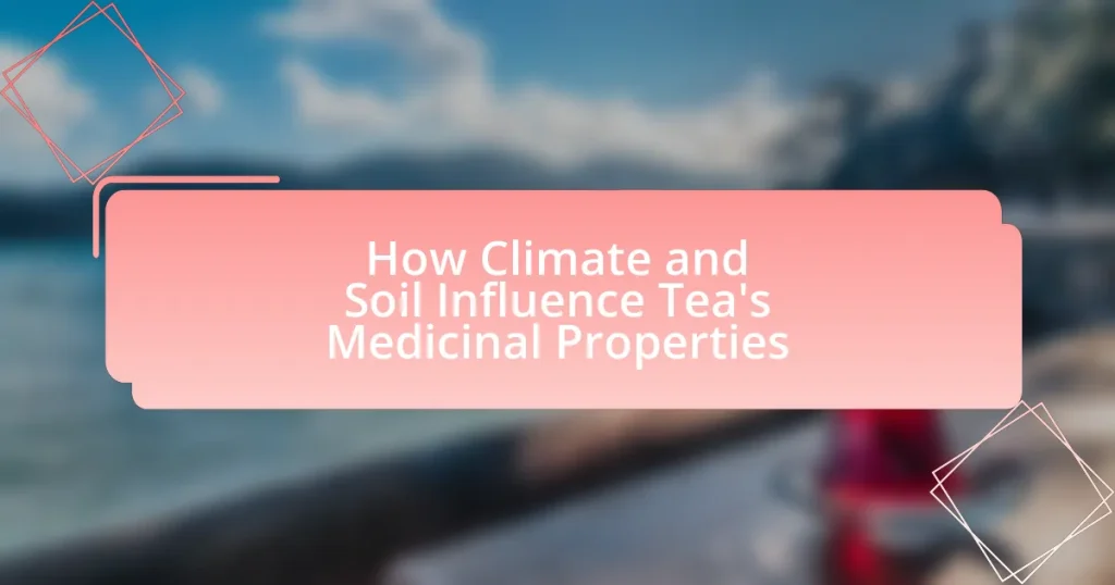 How Climate and Soil Influence Tea’s Medicinal Properties