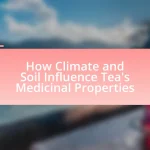 How Climate and Soil Influence Tea’s Medicinal Properties