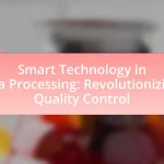 Smart Technology in Tea Processing: Revolutionizing Quality Control