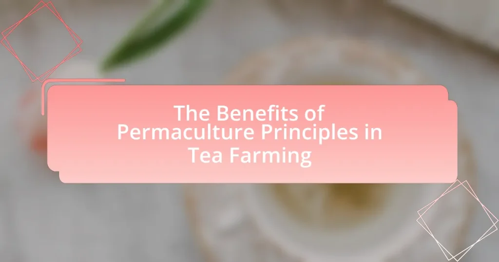 The Benefits of Permaculture Principles in Tea Farming