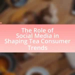 The Role of Social Media in Shaping Tea Consumer Trends