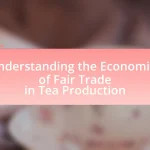 Understanding the Economics of Fair Trade in Tea Production