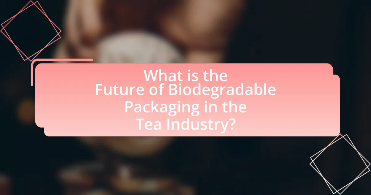 What is the Future of Biodegradable Packaging in the Tea Industry?