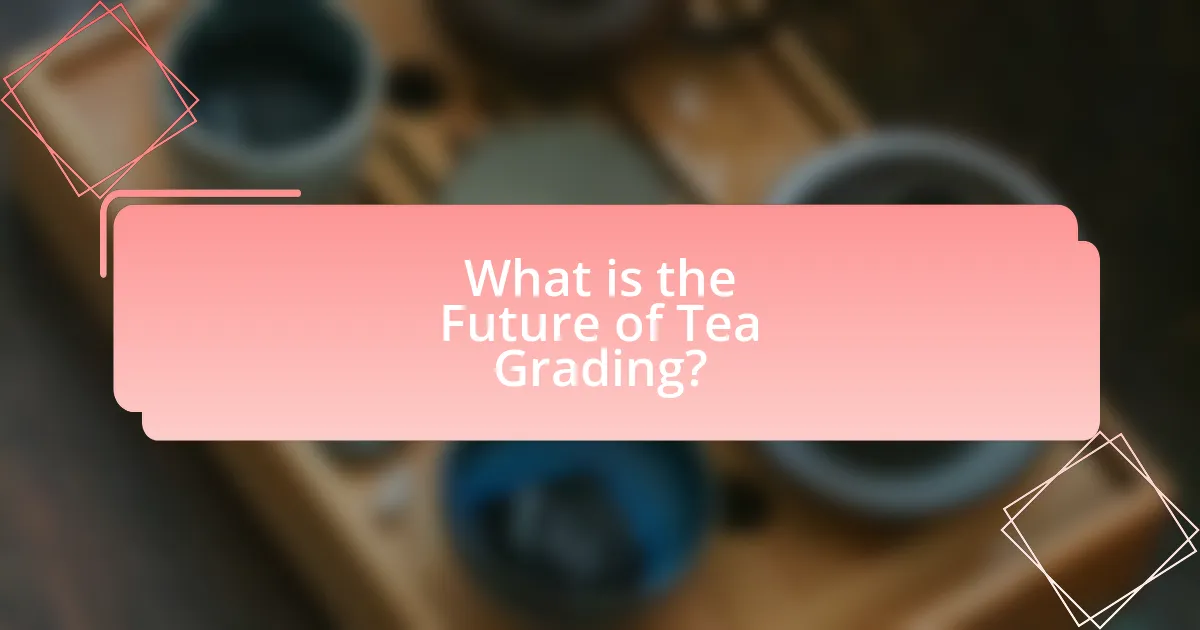 What is the Future of Tea Grading?
