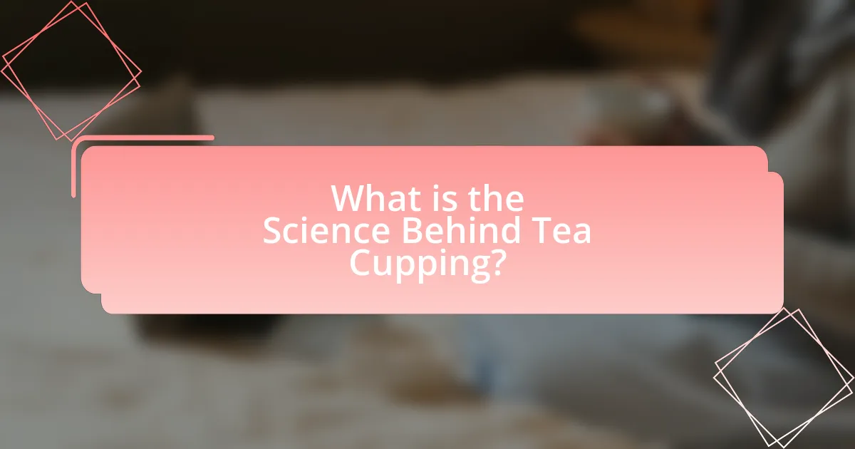 What is the Science Behind Tea Cupping?